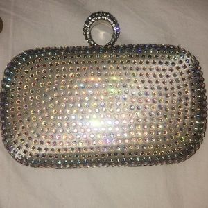 Rhinestone clutch